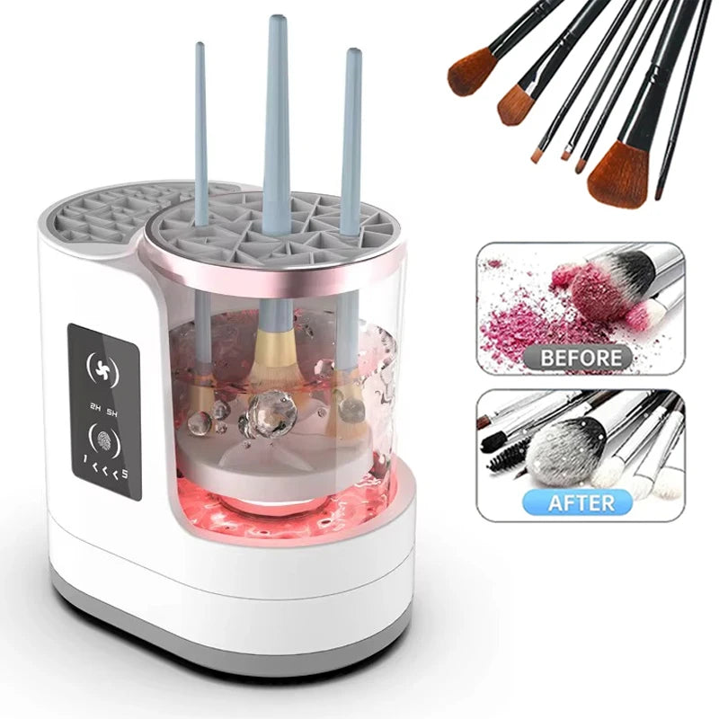 Upgraded Electric Makeup Brush Cleaner & Dryer