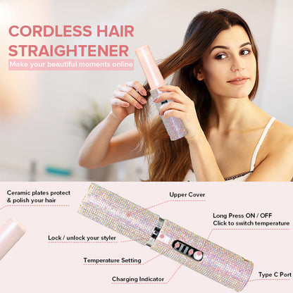 Crystal Wireless Rechargeable Hair Styler