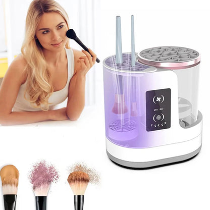 Upgraded Electric Makeup Brush Cleaner & Dryer