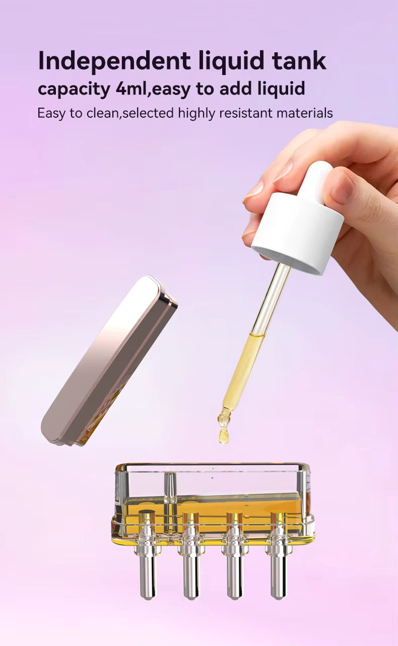 2-in-1 Electric Scalp Massager & Hair Serum Dispenser