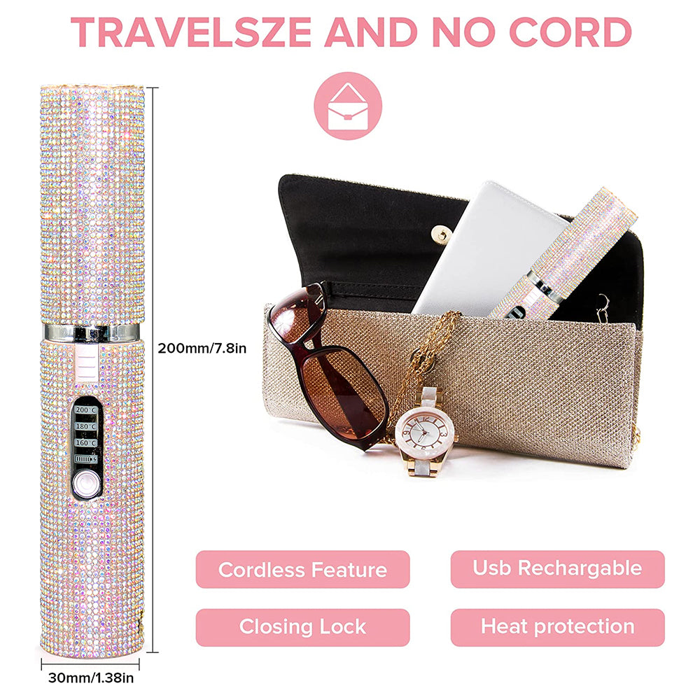 Crystal Wireless Rechargeable Hair Styler