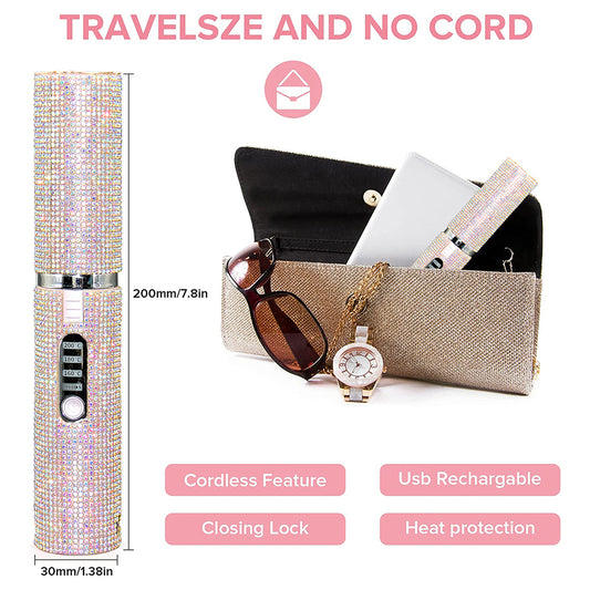 Crystal Wireless Rechargeable Hair Styler