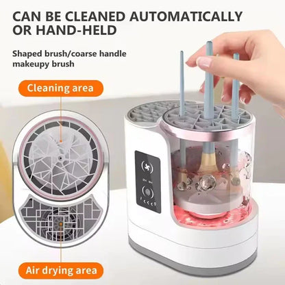 Upgraded Electric Makeup Brush Cleaner & Dryer